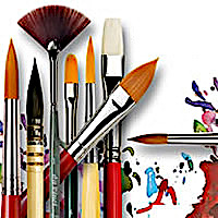 Malepensler - Kolibri og Da Vinci.